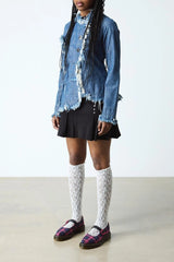 Pink Plaid Mary Jane Shoes