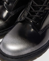 Patina Effect Leather Boots