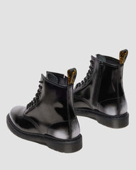 Patina Effect Leather Boots