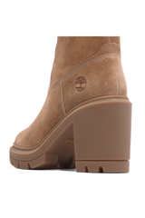 Leather Mid Zip Ankle Boots