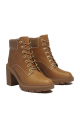 Statement Heeled Leather Boots