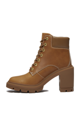 Statement Heeled Leather Boots