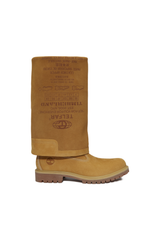 Tall Pull On Leather Boots