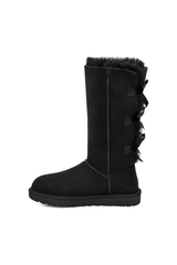 Tall Bow Detail Sheepskin Boots