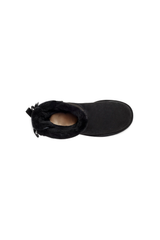 Cozy Sheepskin Boots with Satin Bows