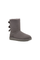 Cozy Sheepskin Boots with Satin Bows