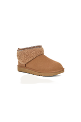 Curly Sheepskin Mini Boots