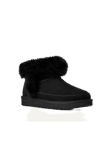 Cozy Sheepskin Trimmed Booties