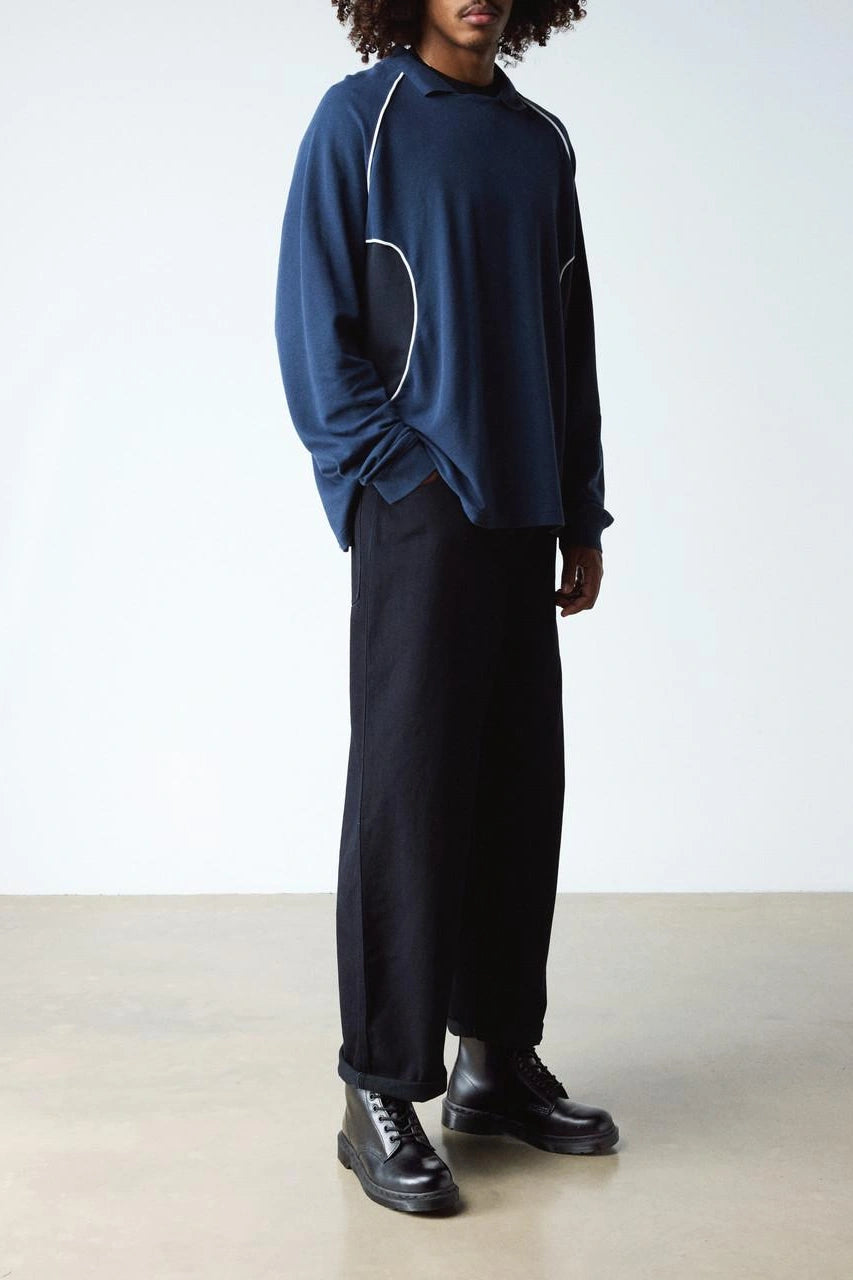 Sleek Black Leather Boots