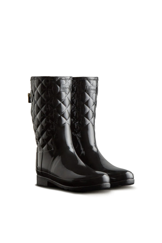 Stylish Quilted Rain Boots
