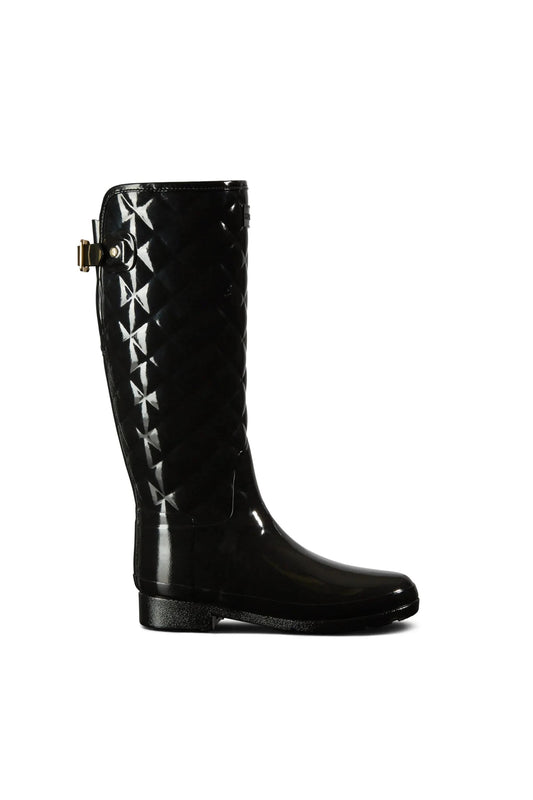 Chic Quilted Rain Boots