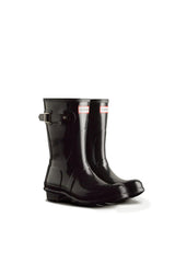 Glossy Short Rain Boots