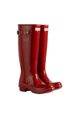 Tall Glossy Rain Boots