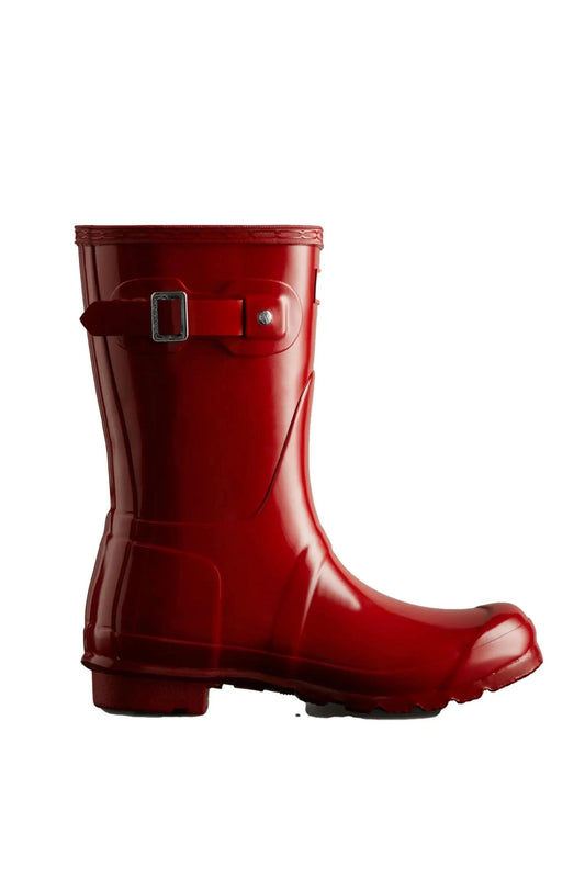 Glossy Short Rain Boots