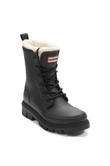 Cozy Lined Waterproof Lace Up Boots