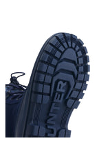 Waterproof Plaid Cuff Boots