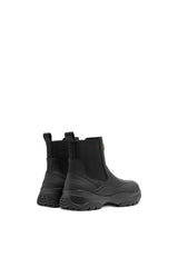 Black Waterproof Chelsea Boots