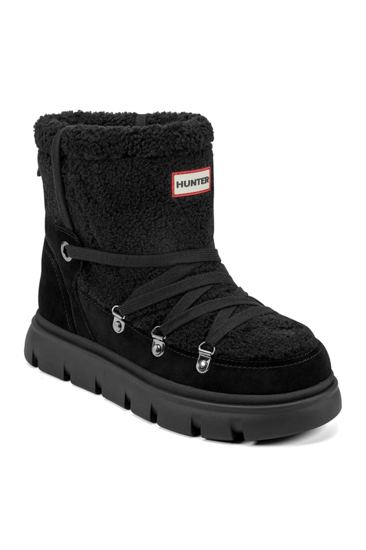 Cozy Winter Lace Up Boots