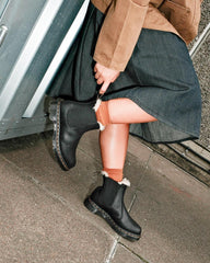 Cozy Faux Fur Chelsea Boots