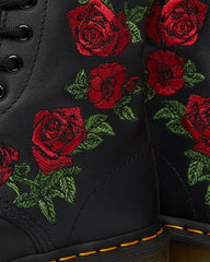 Embroidered Floral Boots