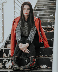 Embroidered Floral Boots