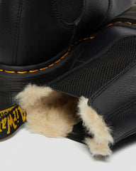 Chunky Platform Fur Lined Chelsea Boots