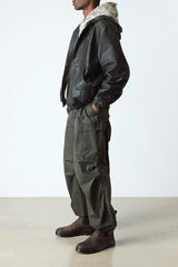 Distressed Leather Chelsea Boots