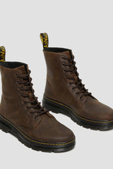 Distressed Leather Boots