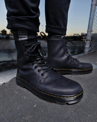 Durable Leather Ankle Boots