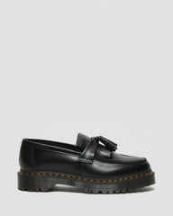 Black Tassel Platform Loafers