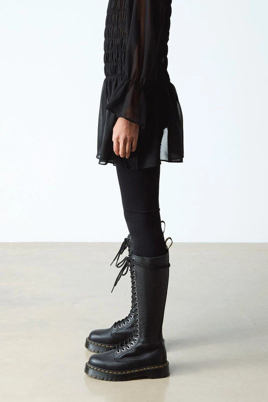Chunky Platform Knee Boots