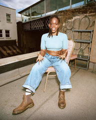 Crazy Horse Leather Chelsea Boots