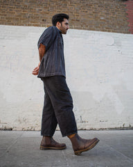 Crazy Horse Leather Chelsea Boots