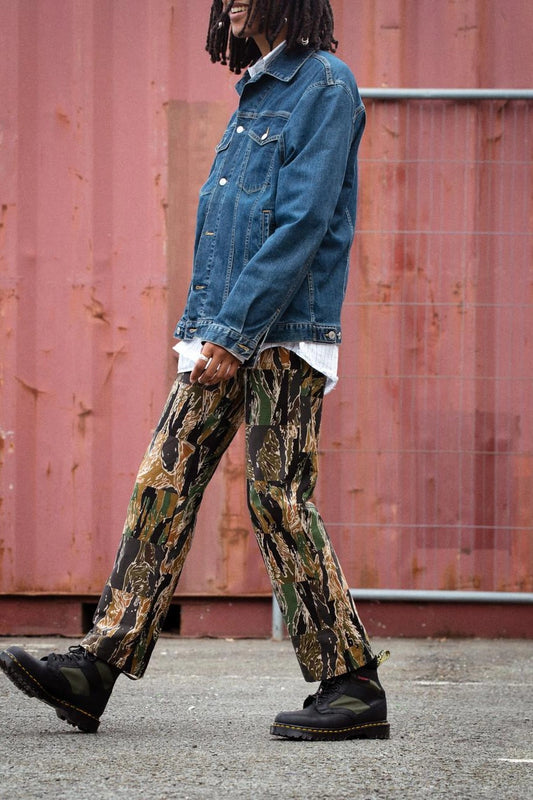 Padded Panel Lace Up Boots