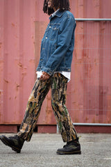 Padded Panel Lace Up Boots