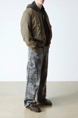 Distressed Leather Tassel Loafers