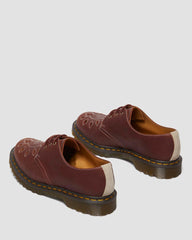 Patterned Suede Oxfords