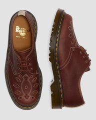 Patterned Suede Oxfords