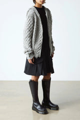 Tall Leather Platform Boots