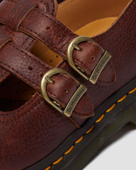 Double Buckle Mary Jane Shoes