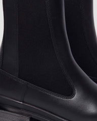 Chic Square Toe Chelsea Boots