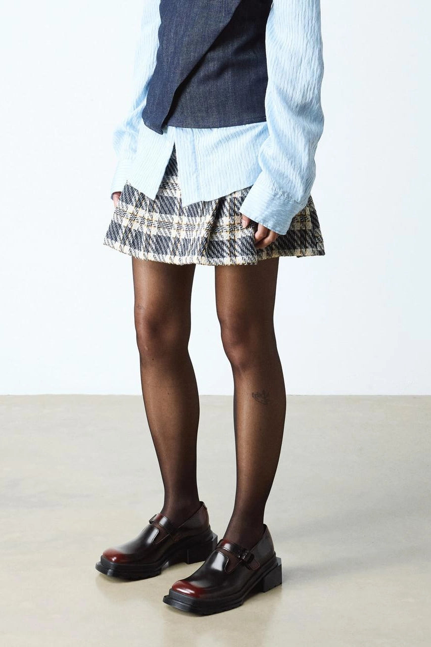 Chunky Square Toe Mary Janes