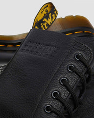 Black Leather Lace Up Boots