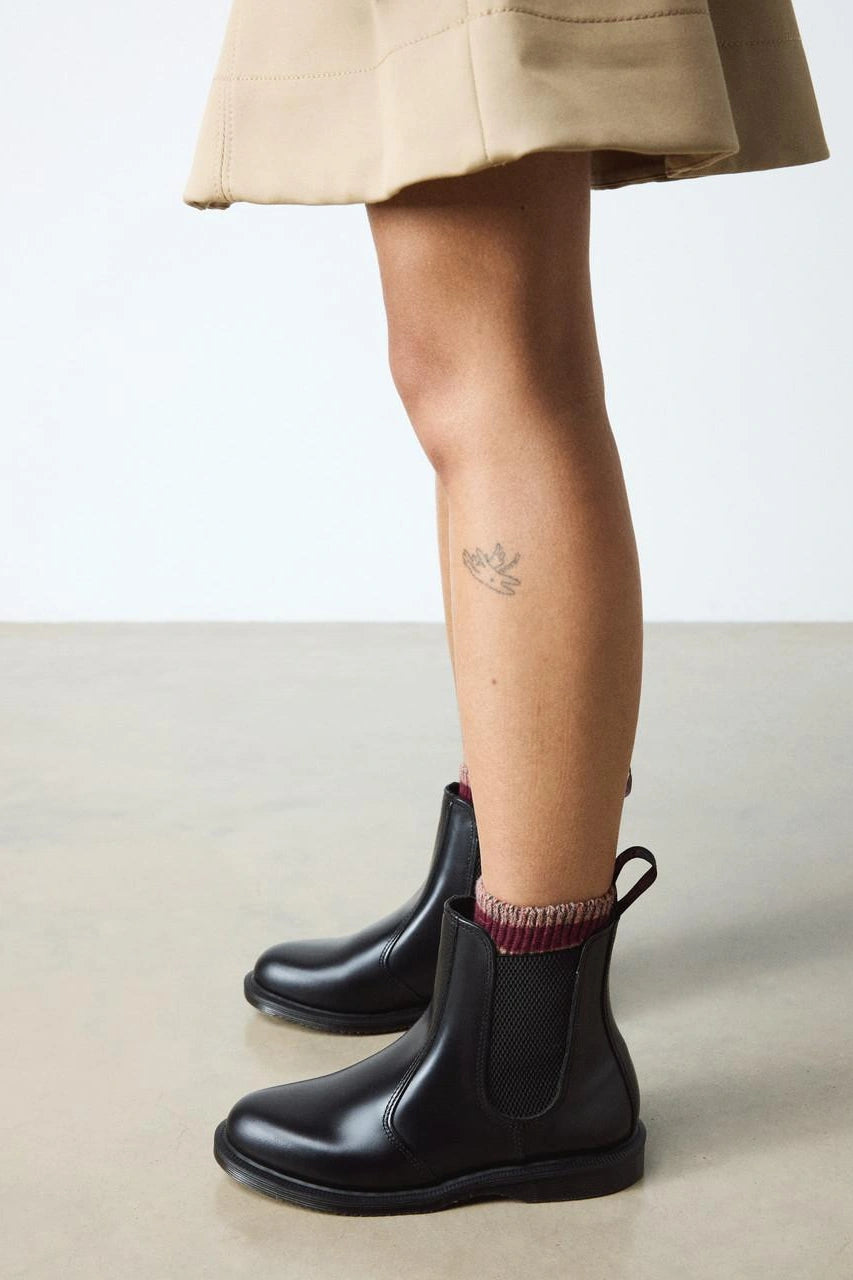 Smooth Leather Chelsea Boots