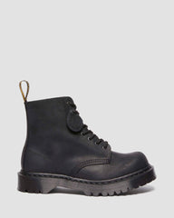 Rugged Leather Ankle Boots