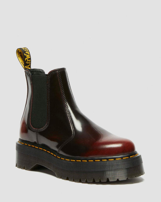 Polished Platform Chelsea Boots