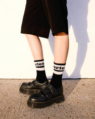 Chunky Leather Strap Mary Jane Shoes