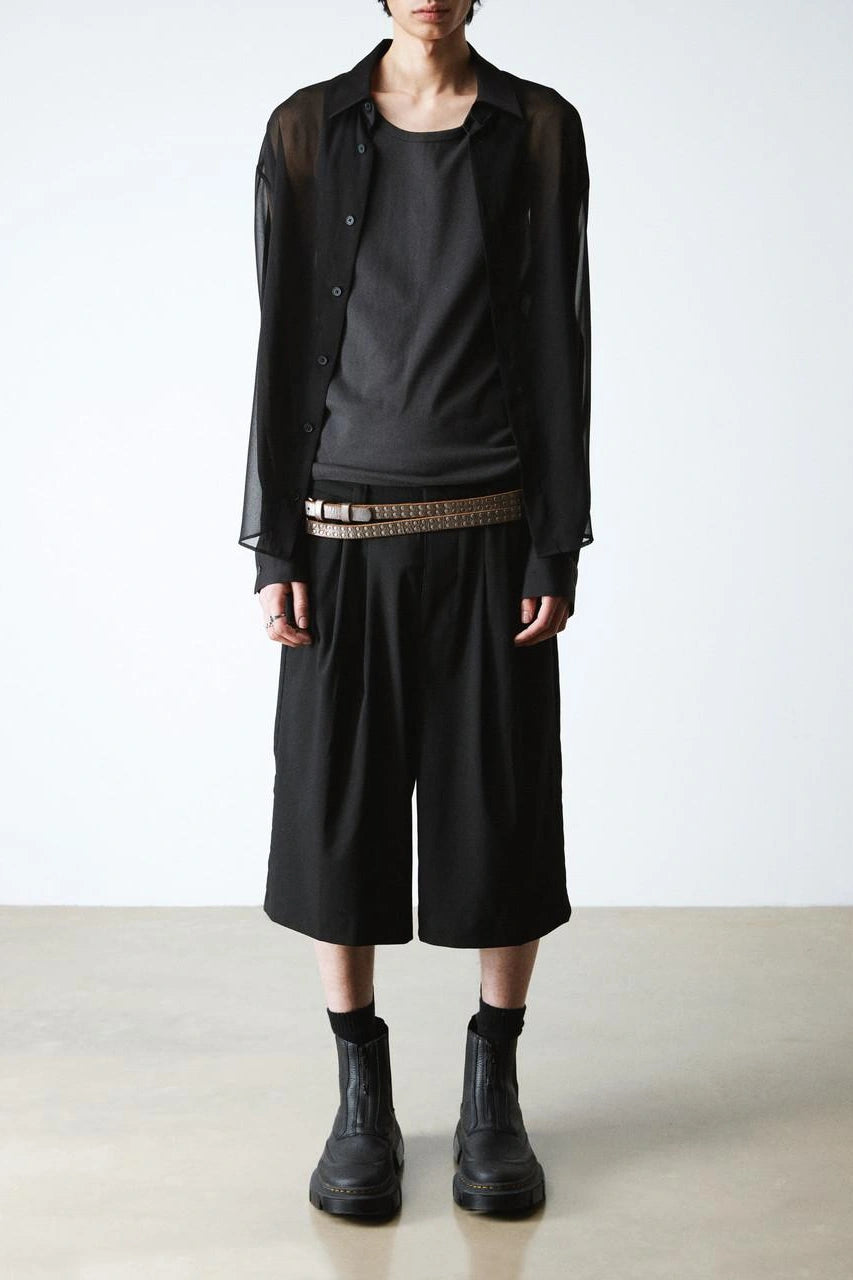 Front Zip Leather Boots