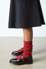 Cherry Red Leather Mary Janes