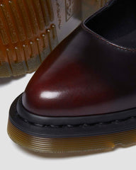 Cherry Red Leather Mary Janes